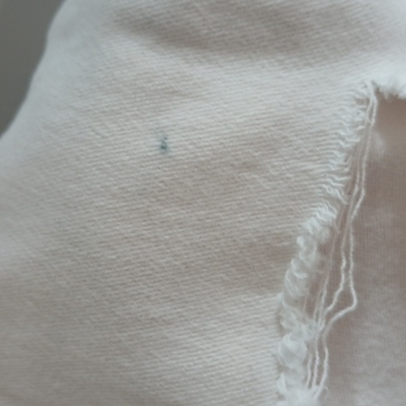 Cabi white deconstructed slim boyfriend jeans size 0 - Picture 6 of 10